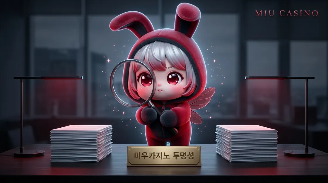 기록 대조 작업이 진행되는 검수 데스크