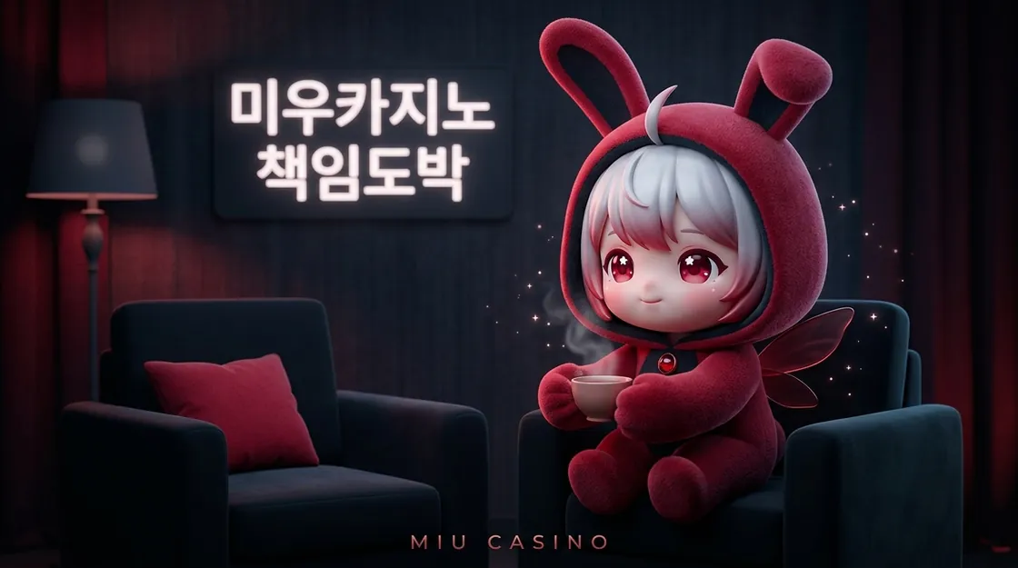 차분한 조명의 상담 공간