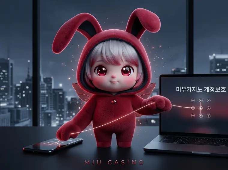 접속 기기 관리 화면과 잠금 표시