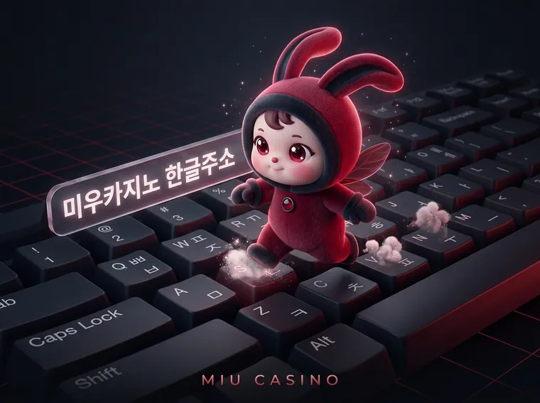 미우카지노 공식 도메인 접속 화면