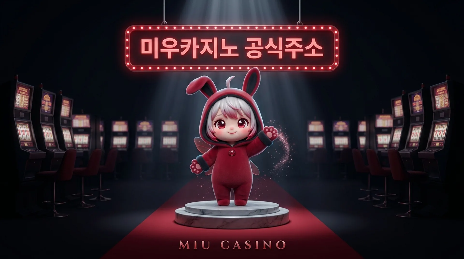 미우카지노 메인 라운지 전경