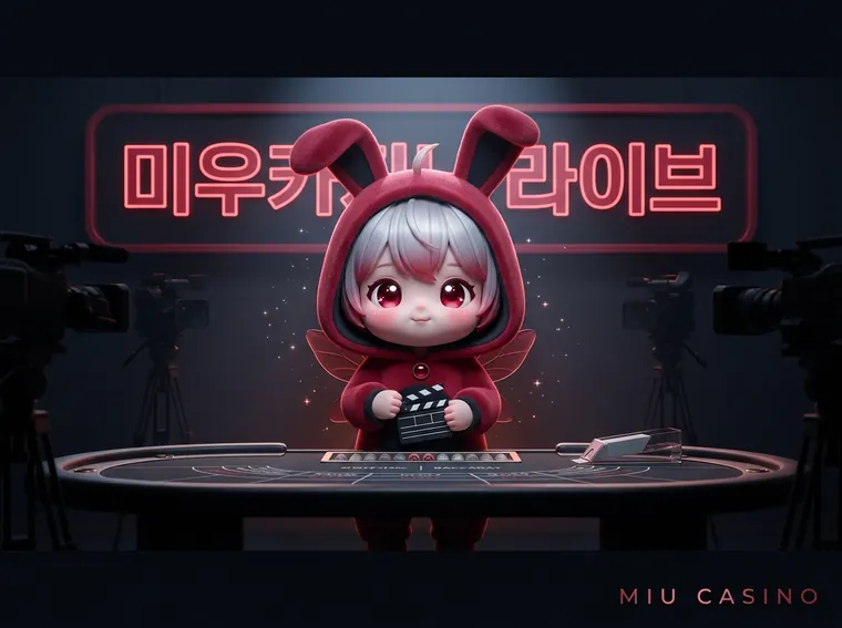 미우카지노 라이브 바카라 스튜디오 현장